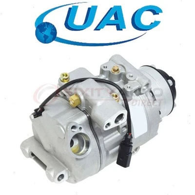 UAC AC Compressor for 2007-2009 Audi S6 - Heating Air Conditioning Vent HVAC dq Foto 1 de 4