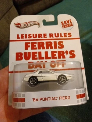 Pontiac Fiero Ferris Bueller's Day Off 84 Retro Entertaiment Hot Wheels Foto 1 de 3