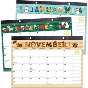 2026 Calendario da Scrivania Calendari da Parete, Grande 17 x 12, Novembre 2025 - 20 Dicembre... - Foto 1 di 7