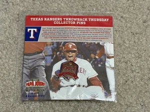 Ivan Rodriguez Pudge Collectors Pin Hall Of Fame New Texas Rangers Baseball - Picture 1 of 1