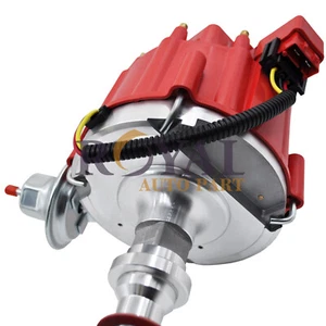 Fits Chevy V8 HEI Distributor w/ 65K Volt High 9000RPM - 350 454 SBC BBC GM08 - Picture 1 of 7