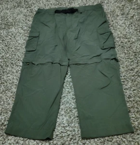 Boy Scouts Of America Pants Mens XL 40x26 Green Convertible Switchback Uniform - Picture 1 of 9