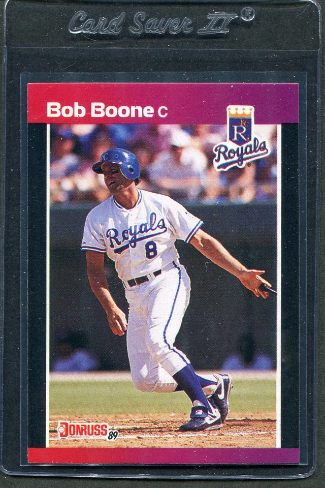 1989 Donruss Traded Bob Boone #T-5 Mint - Image 1 of 1