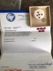 Natural Ruby Parcel Cabochon 6.39ct - Picture 1 of 6
