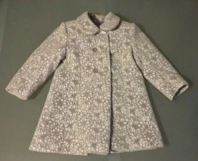 ABRIGO VESTIR NIÑA HECHO A MANO TALLA 2-3 - Imagen 1 de 2