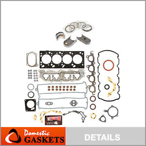 Engine Re-Ring Kit Fit 95-96 Ford Mystique Contour 2.0L DOHC