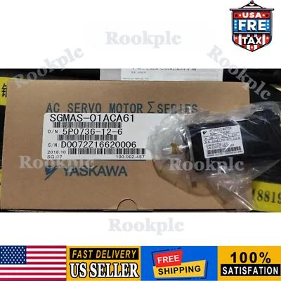 Yaskawa SGMAS-01ACA61 Servo Motor One New SGMAS01ACA61 Expedited Shipping