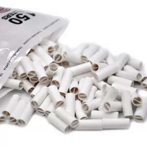 Puntas de filtro de papel HORNET 150X 6 MM PREENROLLADAS conos blancos para articulaciones puntas para boquilla - Imagen 1 de 10