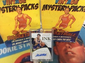 2014-15 Immaculate Collection Ink John Stockton 34/49 Auto Autograph Jazz Card