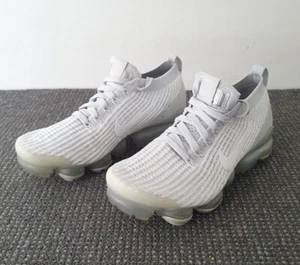 🔶️NIKE AIR VAPORMAX FLYKNIT 3 PURE PLATINUM AJ6910-100 WOMEN SHOE US 6.5 UK 4 - Picture 1 of 21