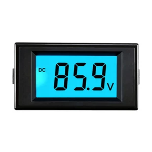 Blau LCD Spannungs-Volt-Meter 7,5-20 V 2-Draht keine Notwendigkeit Strom Akku 12 V Monitor MZ - Bild 1 von 7