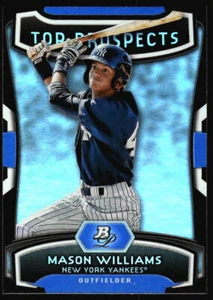 2012 Bowman Platinum Mason Williams #TP-MW New York Yankees - Picture 1 of 2