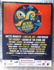 ROCK EN SEINE 2014 ARTIC MONKEYS PORTISHEAD Concert Advertising Advertisement