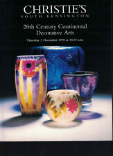 Christie's- 20th Century Continental Decorative Arts - Dec 3 1998