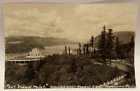 RPPC Crown Point, Columbia River Highway, Oregon OR Vintage Real Photo Postcard