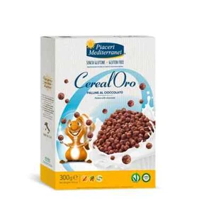 CEREALI PALLINE AL CIOCCOLATO CEREALORO - PIACERI MEDITERRANEI - SENZA GLUTINE - Foto 1 di 1