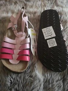 Girls UK 3 Joules Pink Ombre Gladiator Sandals - Picture 1 of 4