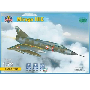 Modelsvit 72045 Plástico Modelo Avicraft Kit Escala 1:72 Mirage IIIE Caza-Bombardero - Imagen 1 de 12