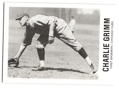 Charles Grimm 1980 Renate Galasso TCLM MLB Trading Card #115 - Image 1 of 2