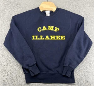 Sudadera Vintage Champion Tejido Inverso Campamento Illahee Brevard NC Cuello Redondo S - Imagen 1 de 6