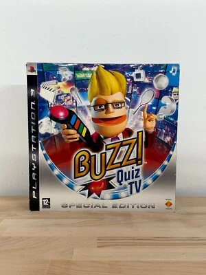 PS3 Spiel | Buzz!: Quiz TV #Special Edition + 4 Wireless Buzzer DE/EN mit OVP - Bild 1 von 4