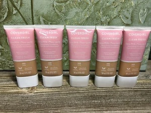 CoverGirl Clean Fresh Nourishing Foundation, Tan 580, 1 fl oz/5 Pc. - Picture 1 of 5
