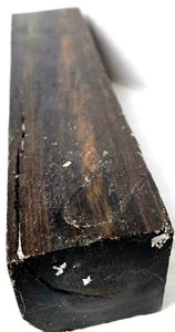 Piezas de madera agrietadas True Lignum Vitae 1,5x1,5x6 Guaiacum officinale carpintería - Imagen 1 de 9