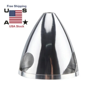 1PC All Aluminum 2inch Spinner Special Drilled For RC Airplane 3 Blades in US - Image 1 of 4