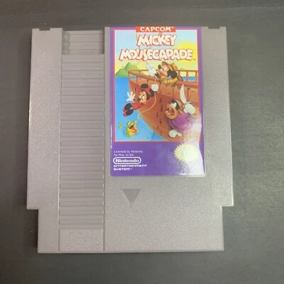 Cartucho Videojuego Nintendo NES Mickey Mousecapade Foto 1 de 3