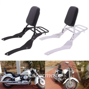 Portaequipajes con barra de respaldo Sissy para Yamaha V-Star XVS400 XVS650 Classic 98-13 - Imagen 1 de 14