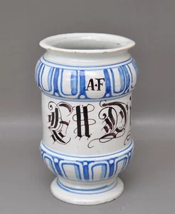Antiguo Vaso Farmacia - Diaprun sol - Cerámica 18. Jh. - comercializado  - Imagen 1 de 5