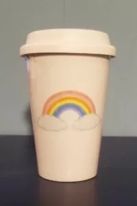 Orly Maison Rainbow Travel Coffee Mug With Lid New York, New York - Picture 1 of 9