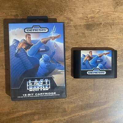 Last Battle (Sega Genesis, 1990) Case and Game - Good Condition! - Image 1 of 3