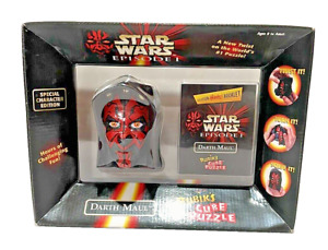 Star Wars Vintage 1999 Darth Maul Hasbro Rubik’s Cube Puzzle New in Box