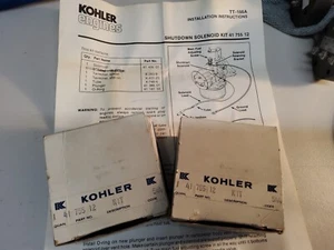 Kohler Kit lot p/n# 41-755-12 Solenoid Kit Both Missing(5" 18g lead) Marine  - Picture 1 of 6