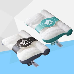 Ergonomic Goose Down Pillow,Sleep Enhancing Cervical Support Comfort Pillow 2025 - Picture 1 of 12
