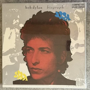 New & Sealed Bob Dylan Biograph Deluxe Edition 3 CD Box Set w Booklet - Columbia - Imagen 1 de 2