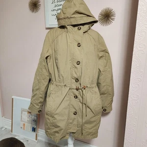 LKNW LL Bean Hooded jacket coat zipout liner  tan sherpa 3X - Picture 1 of 15
