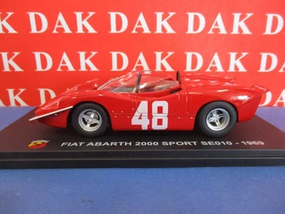 Die cast 1/24 Modellino Auto Fiat Abarth 2000 Sport SE010 Trento-Bondone 1969 - Immagine 1 di 4