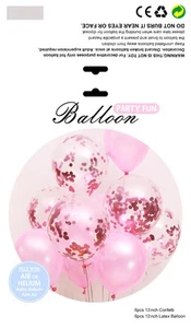 12inch 12pcs Confetti Balloon Sets Bouquet DIY Wedding Birthday Decoration Ba... - Picture 1 of 16