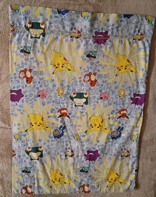 Наволочка Pokemon большая винтажная с принтом Pikachu 90-е - Изображение 1 из 3