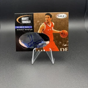 2000 SAGE Hidayet Hedo Turkoglu Rookie Auto Autograph RC Kings Magic - Picture 1 of 2
