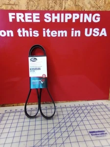 Gates Micro-V AT V-BELT K050586, New Old Stock, Free Shipping - Picture 1 of 6