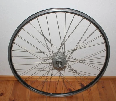 Vorderrad 28“ - Alu-Felge mit Shimano Nexus Nabendynamo DH-3N20 - Laufrad - Bild 1 von 3