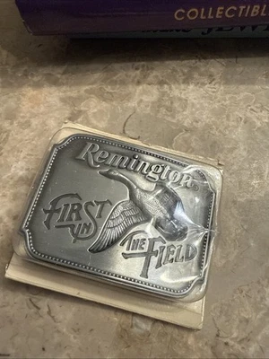 FIVELA DE CINTO REMINGTON VINTAGE DÉCADA DE 1980 NOVA E NÃO USADA cor estanho - Imagem 1 de 4