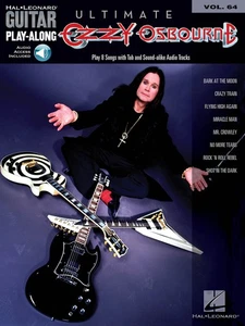 Ozzy Osbourne Guitar Play-Along Vol 64 Tab Sheet Music Songs Book Online Audio - Picture 1 of 1