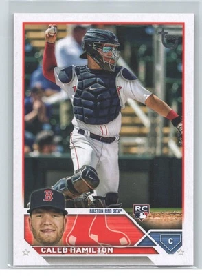 2023 Topps Update - Caleb Hamilton RC - #US160 Vintage Stock Parallel #d 28/99 - Image 1 of 2