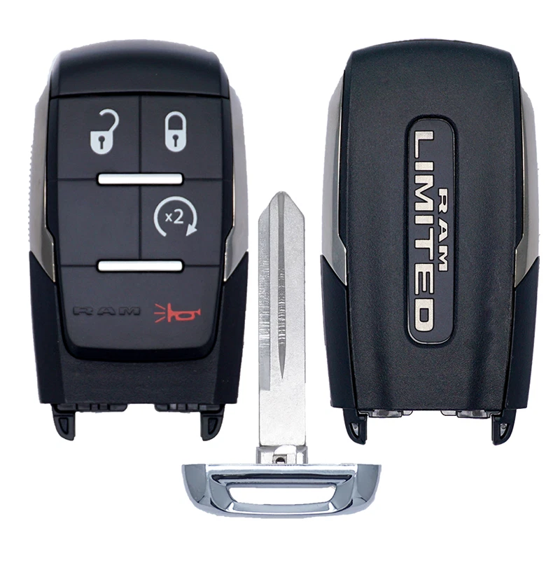 OEM 2019-2024 RAM LIMITED 2500 3500 4500 LLAVE INTELIGENTE MANDO A DISTANCIA DE PROXIMIDAD GQ4-76T Foto 1 de 4