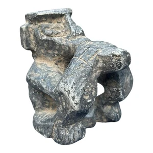 Instrumento de viento taíno precolombino C 1000-1500 dC bonito piedra tallada - Imagen 1 de 11