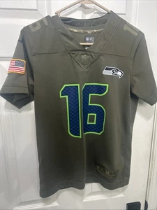 Maglia Seattle Seahawks bambino verde medio Salute To Service #16 Lockett Nike - Foto 1 di 5